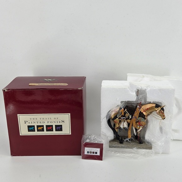 Trail of Painted Ponies Medicine Horse 1549 Star Liana York 2004 4E/2891 Limited